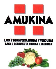 Imagen de AMUKINA LAVA Y DESINFECTA FRUTAS Y VERDURAS LAVA E DESINFECTA FRUTAS E LEGUMES