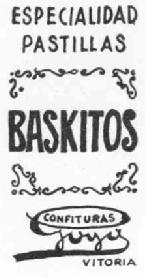 Imagen de BASKITOS ESPECIALIDAD PASTILLAS CONFITURAS GOYA VITORIA