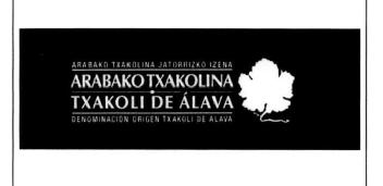 Imagen de ARABAKO TXAKOLINA TXAKOLI DE ALAVA