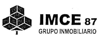 Imagen de IMCE 87 GRUPO INMOBILIARIO