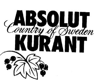 Imagen de ABSOLUT COUNTRY OF SWEDEN KURANT