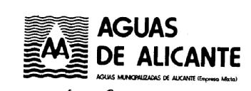 Imagen de AA AGUAS DE ALICANTE AGUAS MUNICIPALIZADAS DE ALICANTE (EMPRESA MIXTA)