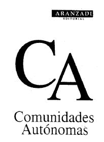 Imagen de ARANZADI EDITORIAL CA COMUNIDADES AUTONOMAS