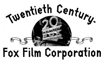Imagen de TWENTIETH CENTURY 20 TH CENTURY FOX FOX FILM CORPORATION