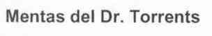 Imagen de MENTAS DEL DR. TORRENTS