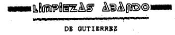 Imagen de LIMPIEZA ABANDO DE GUTIERREZ