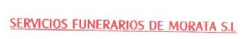 Imagen de SERVICIOS FUNERARIOS DE MORATA S.L