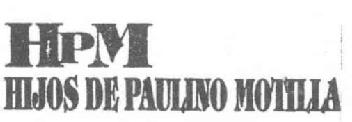 Imagen de HPM HIJOS DE PAULINO MOTILLA