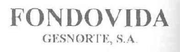 Imagen de FONDOVIDA GESNORTE, S.A