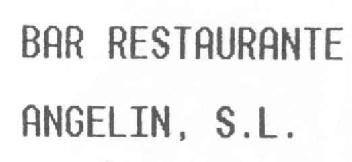 Imagen de BAR RESTAURANTE ANGELIN, S.L