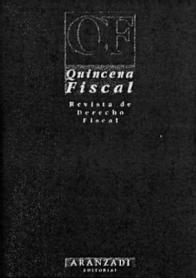 Imagen de QF QUINCENA FISCAL REVISTA DE DERECHO FISCAL ARANZADI EDITORIAL