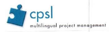 Imagen de CPSL MULTILINGUAL PROJECT MANAGEMENT