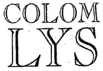 Imagen de COLOM LYS