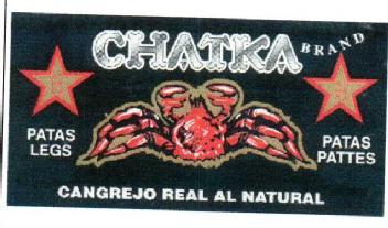 Imagen de CHATKA BRAND CANGREJO REAL AL NATURAL
