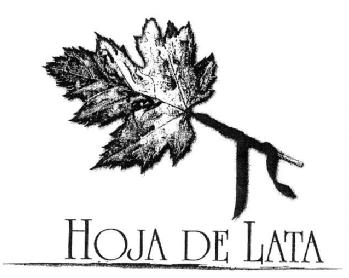Imagen de HOJA DE LATA