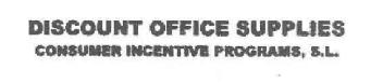 Imagen de DISCOUNT OFFICE SUPPLIES CONSUMER INCENTIVE PROGRAMS, S.L