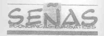 Imagen de SEÑAS ECONOMICAS BURSATILES