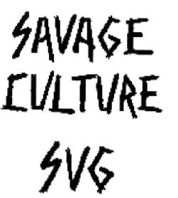 Imagen de SAVAGE CULTURE SVG