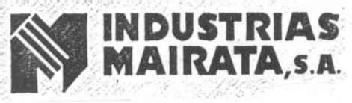 Imagen de M INDUSTRIAS MAIRATA, S.A