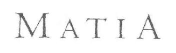 Imagen de MATIA