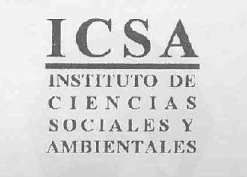 Imagen de ICSA INSTITUTO DE CIENCIAS SOCIALES Y AMBIENTALES
