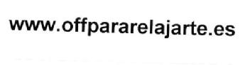 Imagen de WWW.OFFPARARELAJARTE.ES