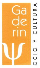 Imagen de GADERIN OCIO Y CULTURA