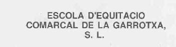 Imagen de ESCOLA D\'EQUITACIO COMARCAL DE LA GARROTXA S.L