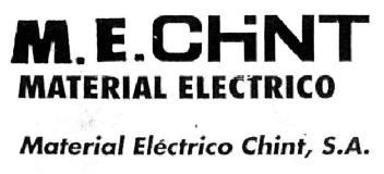 Imagen de M.E. CHINT MATERIAL ELECTRICO MATERIAL ELECTRICO CHINT, S.A