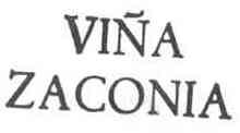 Imagen de VIÑA ZACONIA