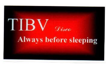 Imagen de TIBV DISCO ALWAYS BEFORE SLEEPING