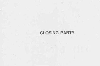 Imagen de CLOSING PARTY