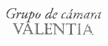 Imagen de GRUPO DE CAMARA VALENTIA