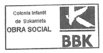 Imagen de COLONIA INFANTIL DE SUKARRIETA OBRA SOCIAL BBK