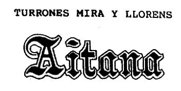Imagen de TURRONES MIRA Y LLORENS AITANA