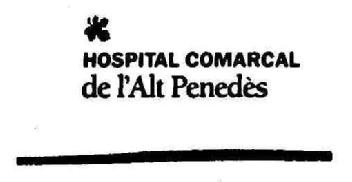 Imagen de HOSPITAL COMARCAL DE L'ALT PENEDES