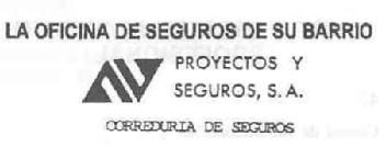 Imagen de LA OFICINA DE SEGUROS DE SU POLIGONO PROYECTOS Y SEGUROS, S.A. CORREDURIA DE SEGUROS