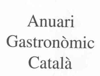 Imagen de ANUARI GASTRONOMIC CATALA