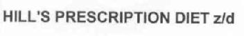 Imagen de HILL'S PRESCRIPTION DIET Z/D