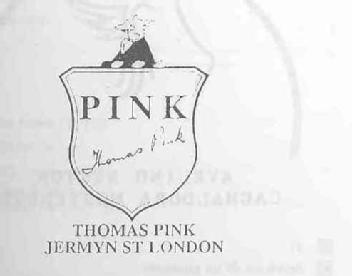 Imagen de PINK THOMAS PINK THOMAS PINK JERMYN ST LONDON