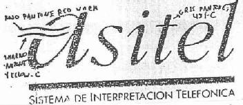 Imagen de ASITEL SISTEMA DE INTERPRETACION TELEFONICA
