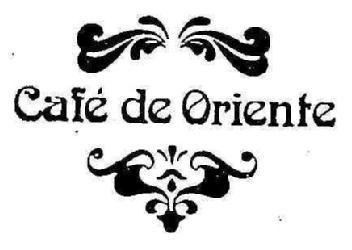 Imagen de CAFE DE ORIENTE