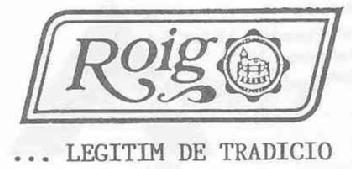 Imagen de ROIG ... LEGITIM DE TRADICIO