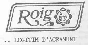 Imagen de ROIG ... LEGITIM D\'AGRAMUNT