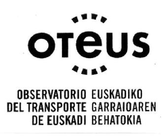 Imagen de OTEUS OBSERVATORIO EUSKADIKO DEL TRANSPORTE GARRAIOAREN DE EUSKADI BEHATOKIA