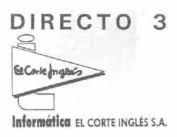Imagen de DIRECTO 3 I EL CORTE INGLES INFORMATICA EL CORTE INGLES S.A