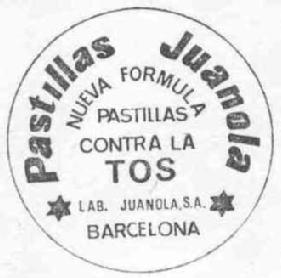 Imagen de PASTILLAS JUANOLA NUEVA FORMULA PASTILLAS CONTRA LA TOS LAB. JUANOLA, S.A. BARCELONA