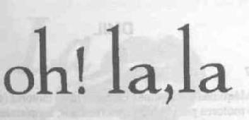 Imagen de OH! LA,LA
