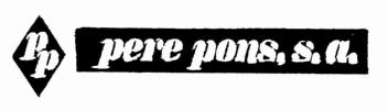 Imagen de PP PERE PONS, S.A