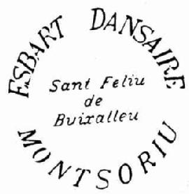 Imagen de ESBART DANSAIRE MONTSORIU SANT FELIU DE BUIXALLEU